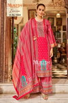 Zarina By Banwery Crepe Silk Kurti With Bottom Dupatta Wholesalers In Surat